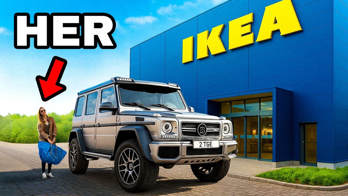 She Took a £400,000 Brabus Monster Truck To Ikea